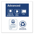 Tork Advanced Centerfeed Hand Towel, 2-Ply, 8.25 X 11.8, White, 610/Roll, 6/Carton - TRK121202 - TotalRestroom.com