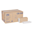 Tork Universal C-Fold Hand Towel, 1-Ply, 10.13 X 12.75, White, 150/Pack, 16 Packs/Carton - TRKCB530 - TotalRestroom.com