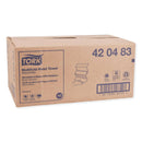 Tork Multifold Towels, 9.13 X 9.5, Natural White, 250/Pack, 16 Packs/Carton - TRK420483 - TotalRestroom.com