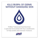 Purell Advanced Hand Sanitizer Refreshing Gel, Clean Scent, 1 Oz Flip-Cap Bottle With Display Bowl, 36/Bowl - GOJ390136BWL - TotalRestroom.com