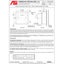 ASI 7402-HSSM Commercial Toilet Paper Dispenser w/ Hood, Surface-Mounted, Stainless Steel w/ Satin Finish