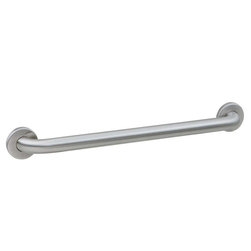 Bobrick B-5806x42 (42 x 1.25) Commercial Grab Bar, 1-1/4" Diameter x 42" Length, Concealed-Mounted, Stainless Steel