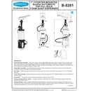 Bobrick B-8281 Foam Soap Dispenser-C3070325