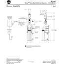 Bradley - 6-3100-RFT-BN - Touchless Counter Mounted Sensor Soap Dispenser, Brushed Nickel, Crestt Series