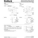 Bradley 36" Semi-Circular Stainless Steel Washfountain, Foot Control, A Drain - WF2703F-A-MMV-LSD