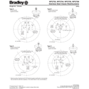 Bradley 36" Semi-Circular Stainless Steel Washfountain, Foot Control, A Drain - WF2703F-A-MMV-LSD