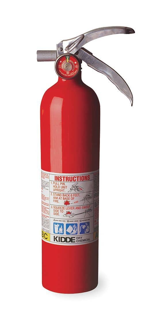 Kidde PROPLUS2.5 Dry Chemical Fire Extinguisher with 2.5 lb. Capacity