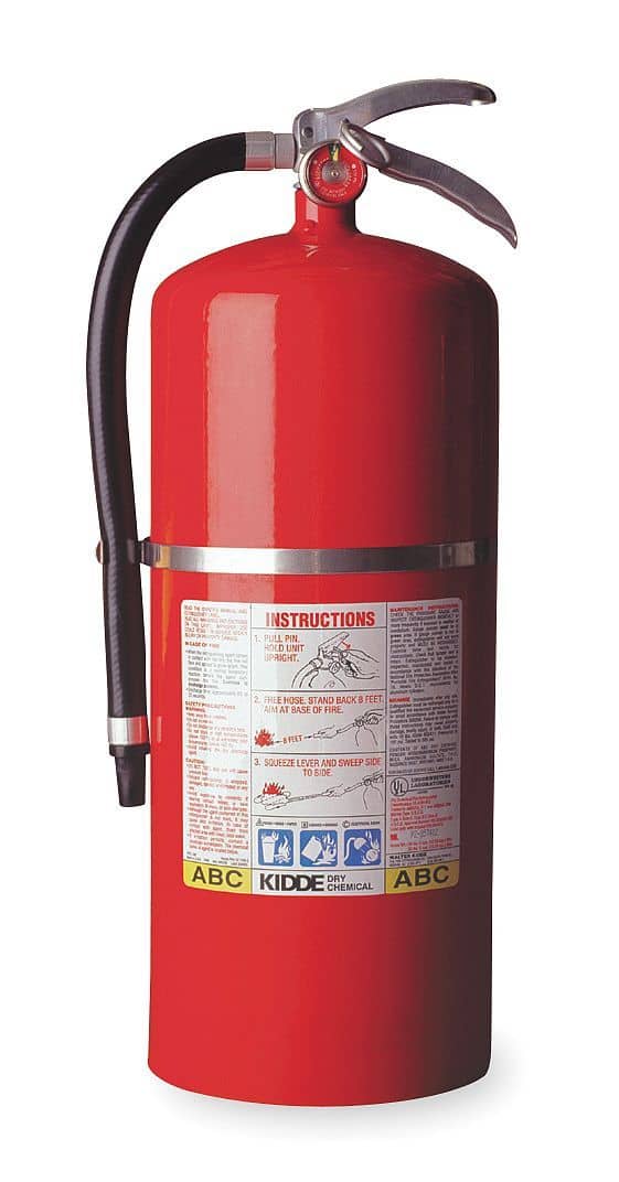 Kidde PROPLUS5 Dry Chemical Fire Extinguisher with 5 lb. Capacity