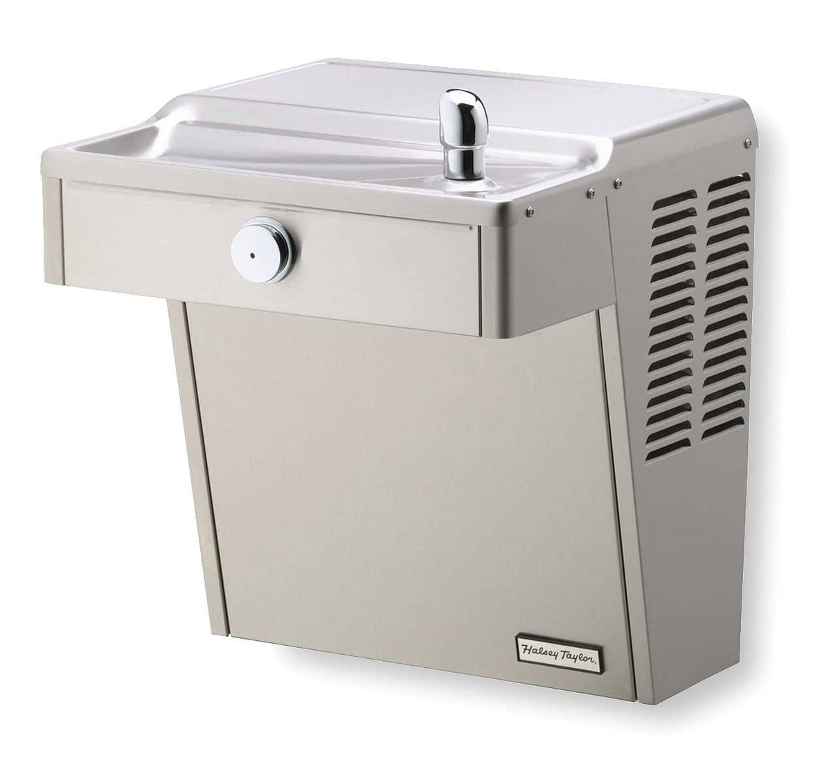 Halsey Taylor 8250080083 Stainless Steel Push Button Vandal Resistant - TotalRestroom.com