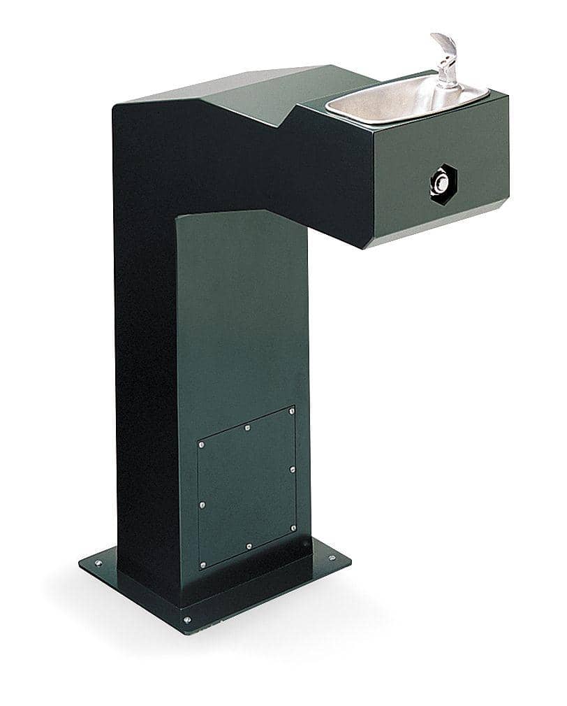 Halsey Taylor 74047102000 Evergreen Push Button Drinking Fountain - TotalRestroom.com