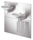 Halsey Taylor Stainless Steel Push Bar Water Cooler, 8.0 gp - TotalRestroom.com