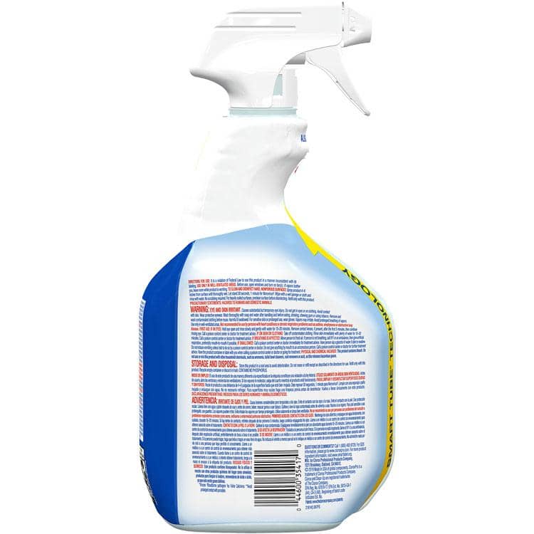 Clorox Clean-Up Disinfectant Cleaner With Bleach, 32Oz Smart Tube Spra