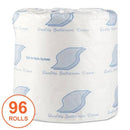 GEN Standard Bath Tissue, Septic Safe, 1-Ply, White, 1,000 Sheets/Roll, 96 Wrapped Rolls/Carton - GEN218 - TotalRestroom.com
