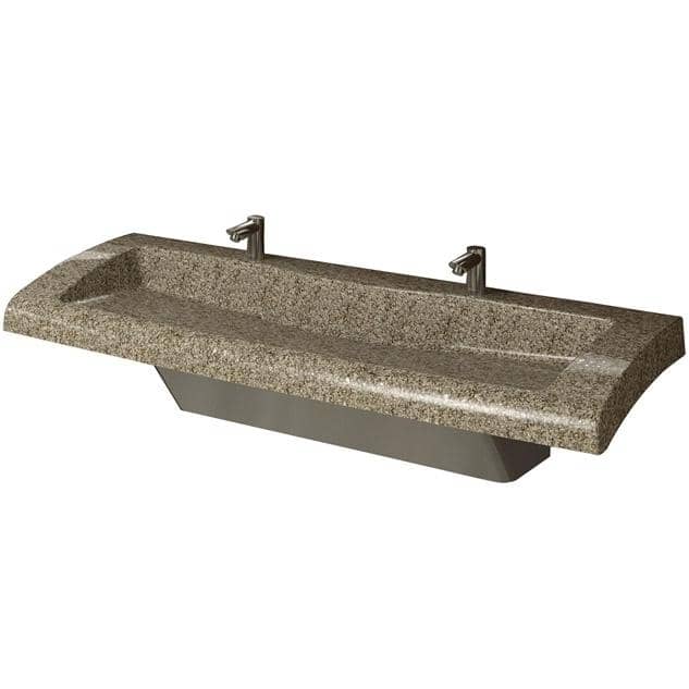 Bradley Verge Commercial Handwashing Station - LVGD-Series, Two-Station, LVGD2