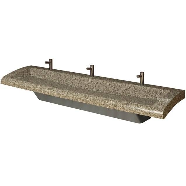 Bradley Verge Commercial Handwashing Station - LVGD-Series, Three-Station, LVGD3