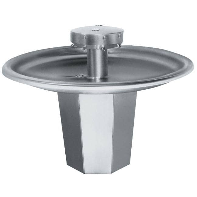 Bradley 54" Circular Sentry Washfountain, Foot Control, A Drain - SN2008 - TotalRestroom.com