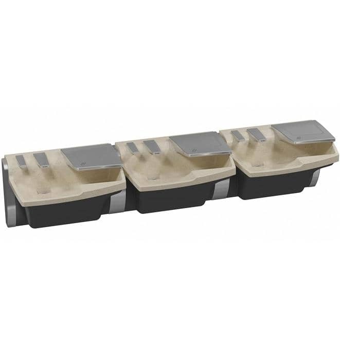 Bradley Advocate 3-in-1 Lavatory System, 3 Station - AV90 - TotalRestroom.com