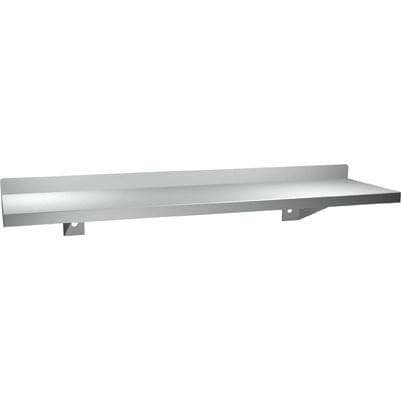 ASI 0694-48, Commercial Shelf w/ Backsplash, 5