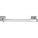 ASI 0760-Z30 Towel Bar, 30" Length, Surface-Mounted, Square, Chrome Plated Zamak - TotalRestroom.com