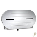 ASI 0040 Commercial Jumbo-Roll Toilet Paper Dispenser, Surface-Mounted, Stainless Steel w/ Satin Finish