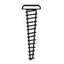 ASI 39 Commercial Grab Bar Pan Head Screws, 2-1/2" Length, Sheet Metal - TotalRestroom.com