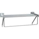 ASI 7310-18B, Towel Shelf w/Drying Rod, 1/4" Diameter x 18" Length, Stainless Steel w/ Bright-Polished Finish - TotalRestroom.com
