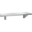 ASI 0692-624Commercial Restroom Shelf, 6" D x 24" L, Stainless Steel w/Satin Finish - TotalRestroom.com