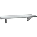 ASI 0692-636 Commercial Restroom Shelf, 6" D x 36" L, Stainless Steel w/Satin Finish - TotalRestroom.com