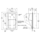 ASI 0031 Commercial Toilet Paper Dispenser, Recessed-Mounted, Stainless Steel w/ Satin Finish - TotalRestroom.com
