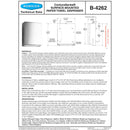 Bobrick B-4262 Commercial Paper Towel Dispenser, Surface-Mounted, Stainless Steel