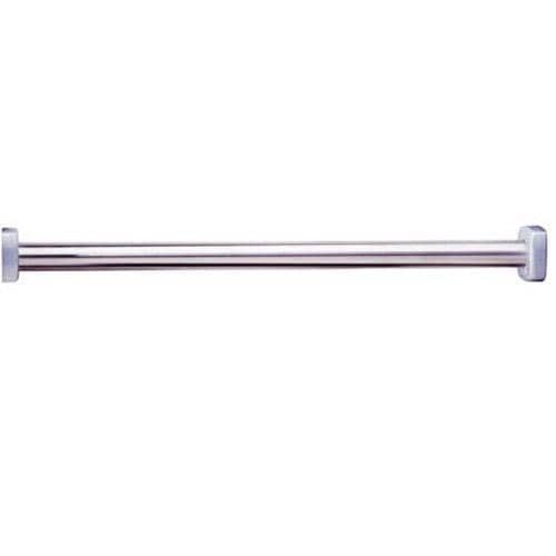 Bobrick B-6047x36 Heavy-Duty Shower Curtain Rod, 36" Length, Stainless Steel - TotalRestroom.com