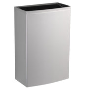 Bobrick B-277 Commercial Restroom Sanitary Waste Bin, 12 Gallon, Surface-Mounted, 15-1/8