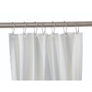 Bobrick B-204-3 Commercial Shower Curtain, 72" Length, Vinyl