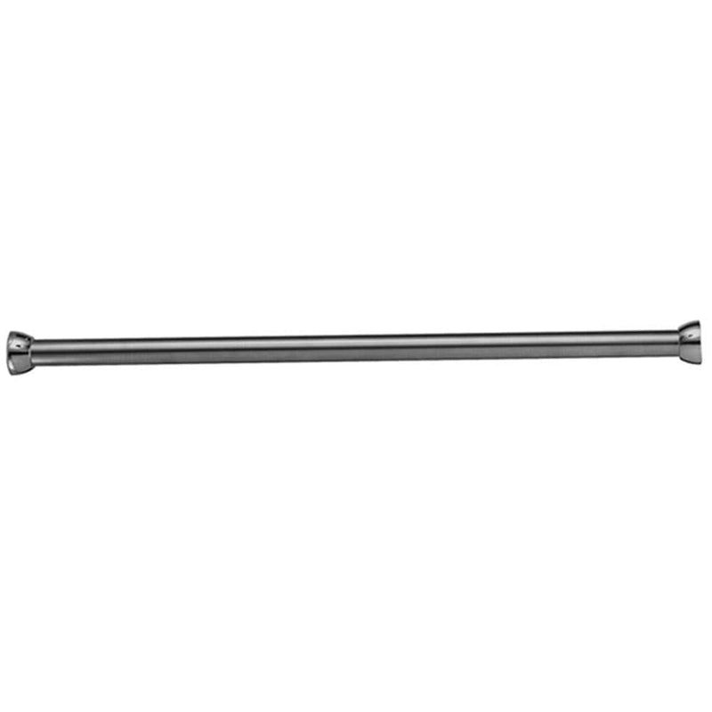 Bobrick B-207x60 Heavy-Duty Shower Curtain Rod, 60" Length, Stainless Steel - TotalRestroom.com