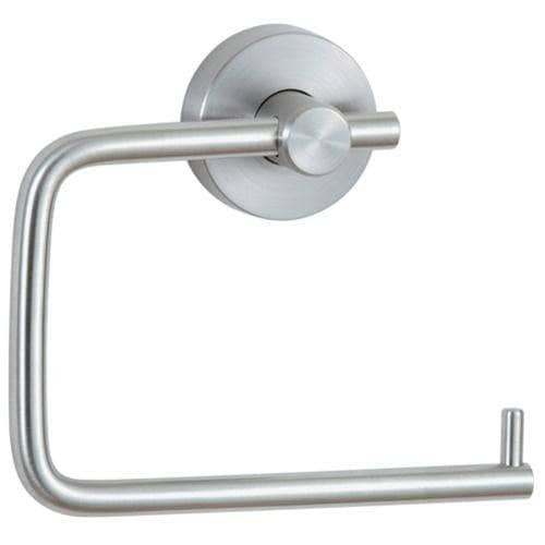 Bobrick B-543 Commercial Toilet Paper Spare Roll Dispenser, Surface-Mounted, Stainless Steel w/ Satin Finish - TotalRestroom.com