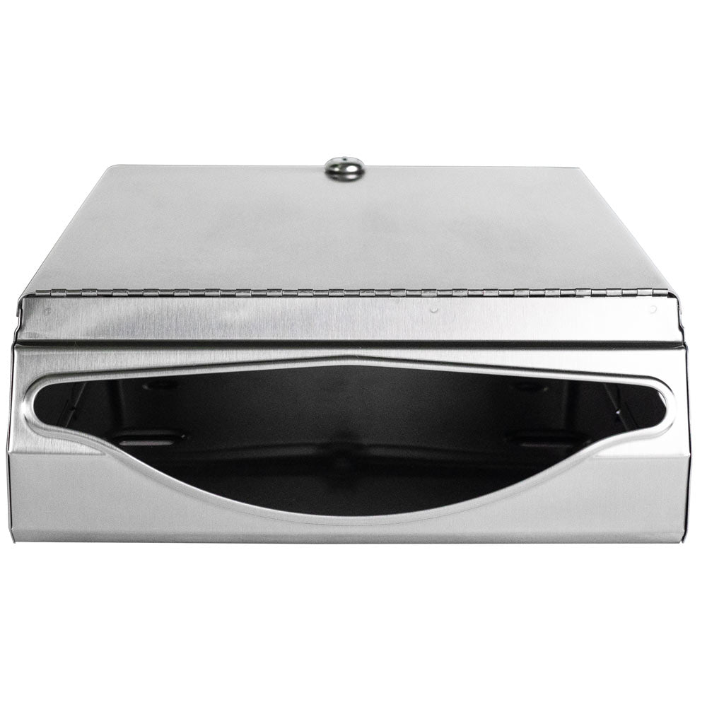 Bobrick B-262 Commercial Paper Towel Dispenser, Surface-Mounted, Stainless Steel