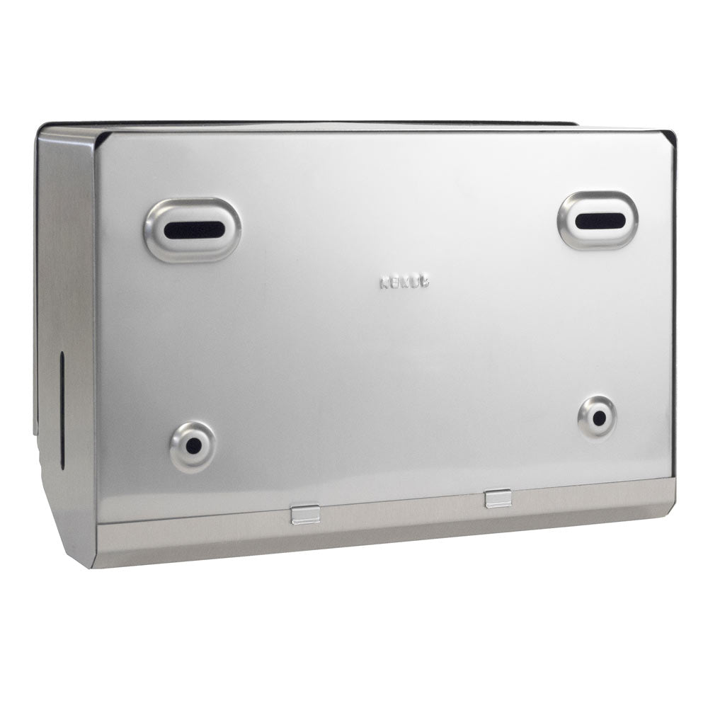 Bobrick B-2621 Commercial Paper Towel Dispenser, Surface-Mounted, Stainless Steel