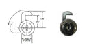 Bobrick 263-39 Lock & Key Repair Part