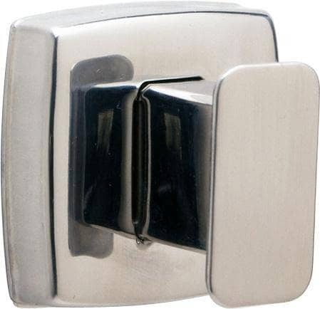 Bobrick B-7671 Commercial Heavy-Duty Robe Hook, Stainless Steel w/ Satin Finish