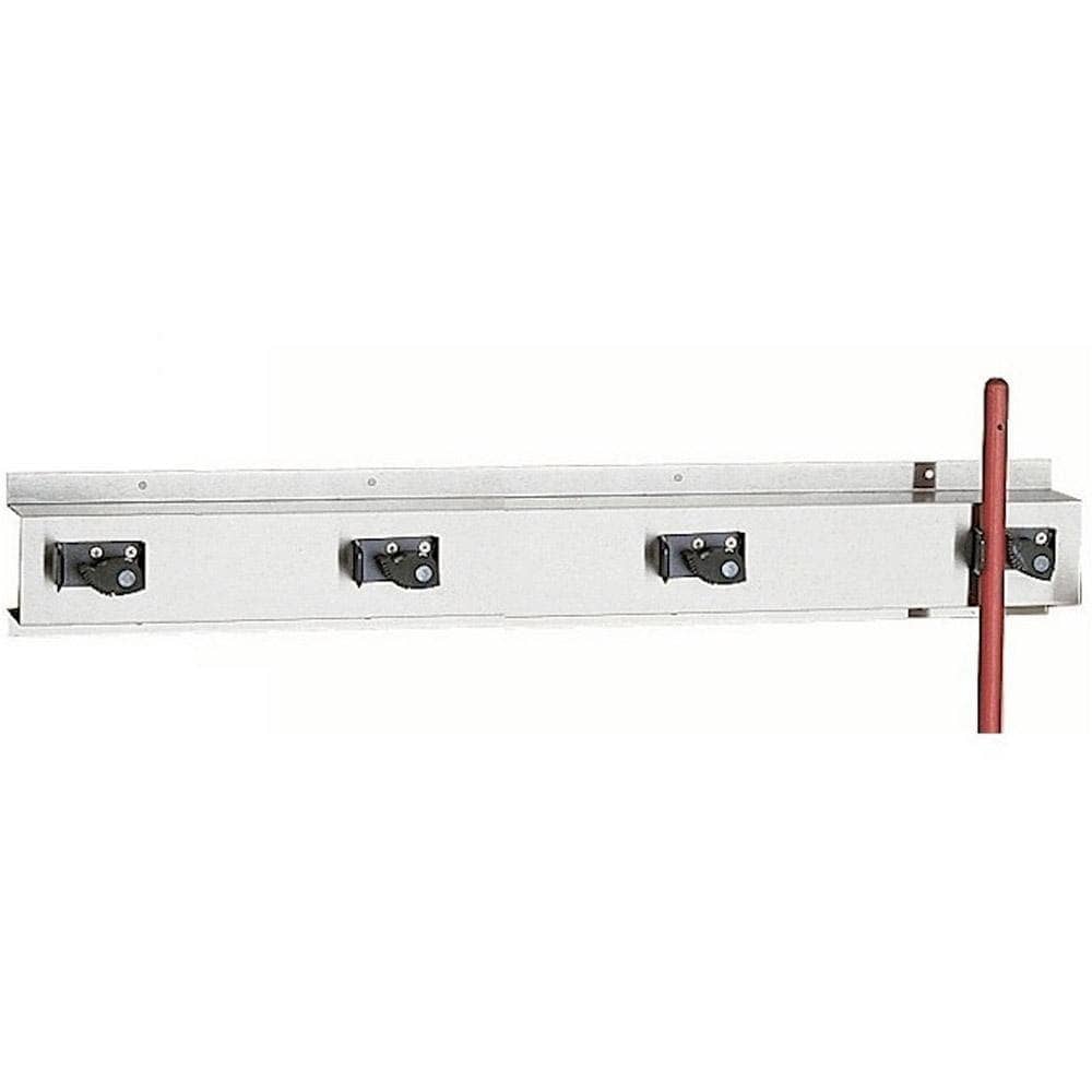 Bobrick B-223x36 Commercial Mop and Broom Holder, 5