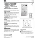 Bradley 5912-00 Commercial Toilet Paper/Seat Cover Dispenser, Recessed-Mounted, Stainless Steel