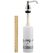 Bradley 6324-68 Commercial Liquid Soap Dispenser, Countertop Mounted, Manual-Push, Stainless Steel - 4