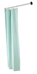 Bradley 9539-060000 Industrial Shower Curtain Rod, 60"Length, Stainless Steel - TotalRestroom.com
