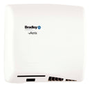 Bradley 2902-2873 Automatic High Efficiency Hand Dryer, 110-120/208/220-240 Volt, Surface-Mounted, Steel - TotalRestroom.com