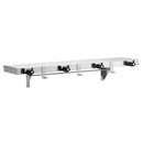 Bradley 9984-00 Commercial Mop & Broom Holder, 36" W x 6-1/8" H, Stainless Steel