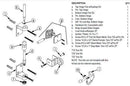 Bradley SD1-FH Toilet Partition Door Hardware Kit, In-Swing, Stainless Steel - TotalRestroom.com