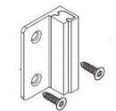 Bradley HDWT-Z0193 Toilet Partition Flat Strike/Keeper for Surface-Latch Doors Only - TotalRestroom.com