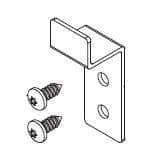 Bradley HDWP-S0013 Toilet Partition Coat Hook Kit, Out-Swing for use with Bradley 1" Panels - TotalRestroom.com