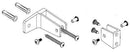 Bradley HDWC-S2PE Toilet Partition End Panel Hardware Kit, Steel - TotalRestroom.com