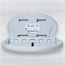Koala Kare KB208-12 Horizontal Oval Baby Changing Station, Grey Granite